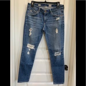 AG the Stevie Ankle Skinny Jeans 29R